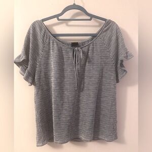 Women’s W5 Blue Textured Blouse